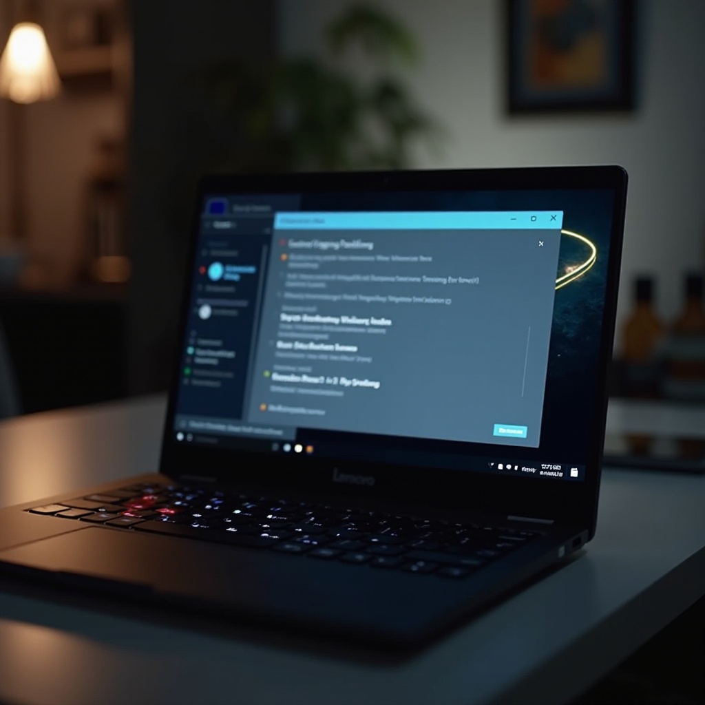 menonaktifkan perlindungan penulisan firmware pada Lenovo Ideapad Gaming Chromebook
