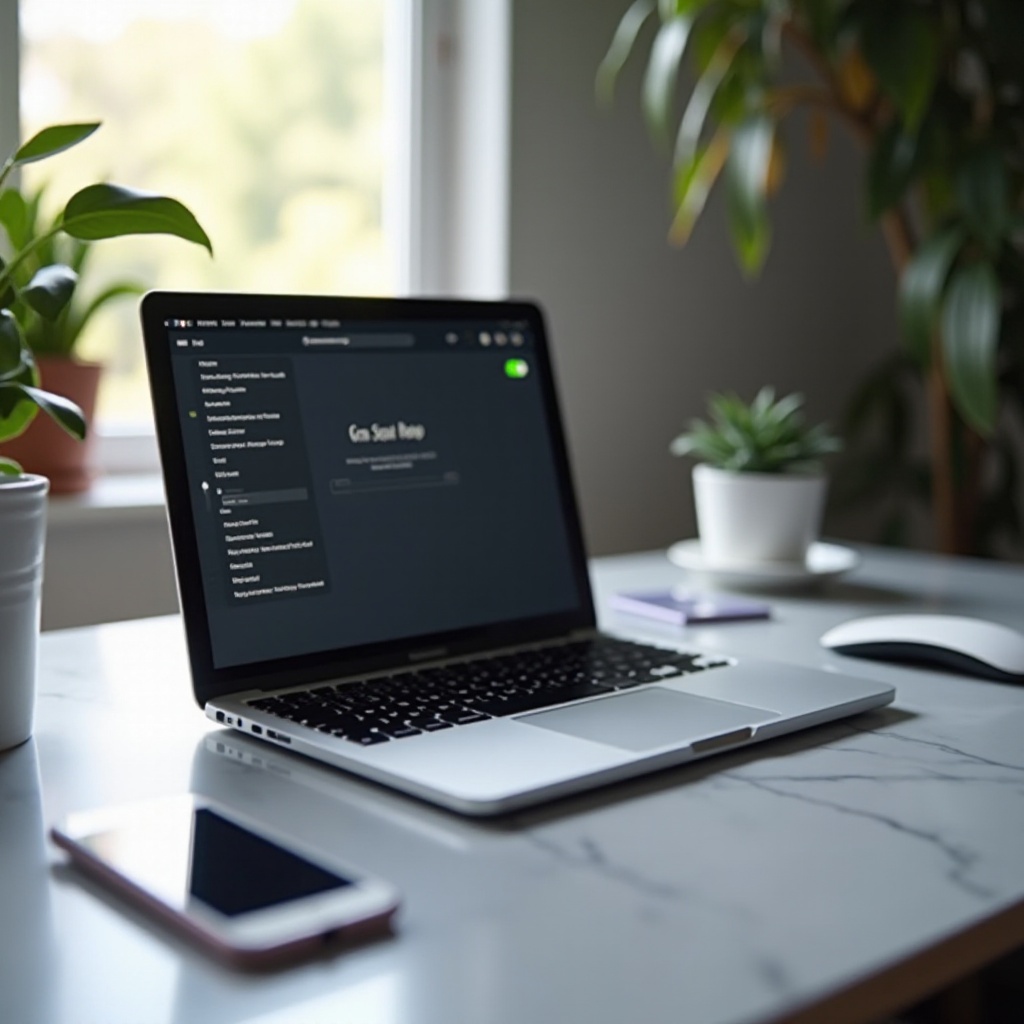 การสะท้อนหน้าจอ iPhone ไม่เปิดใช้งานบน MacBook Pro macOS Sequoia