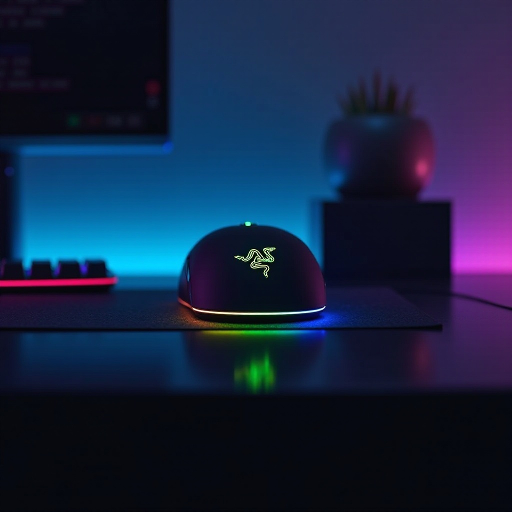 วิธีเปลี่ยนสีเมาส์ Razer