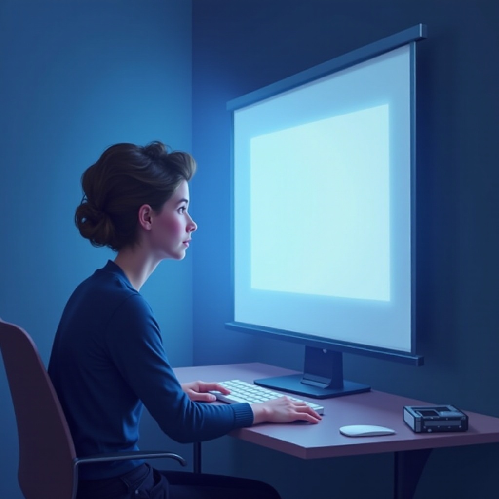 プロジェクタースクリーンの回転方法