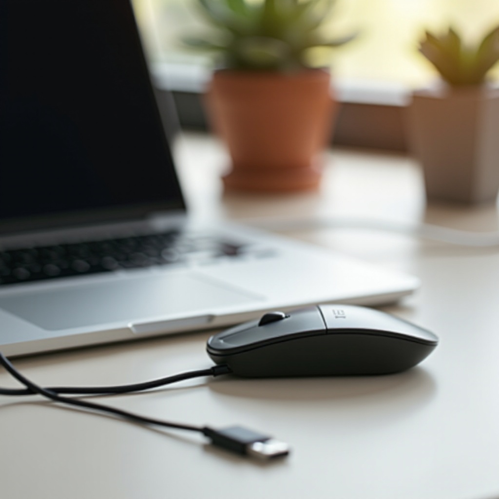 เชื่อมต่อเมาส์ไร้สาย