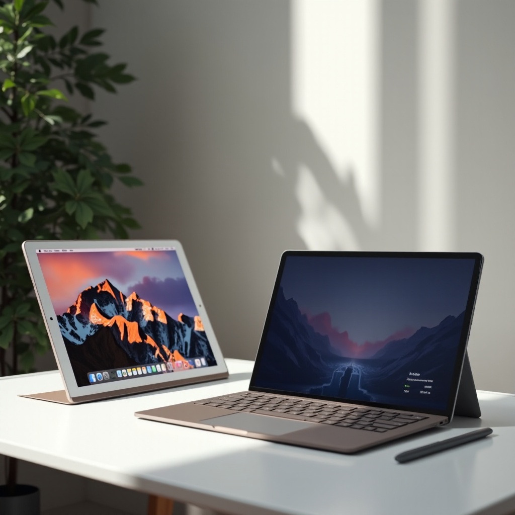 MacBook Air laban sa Surface Pro