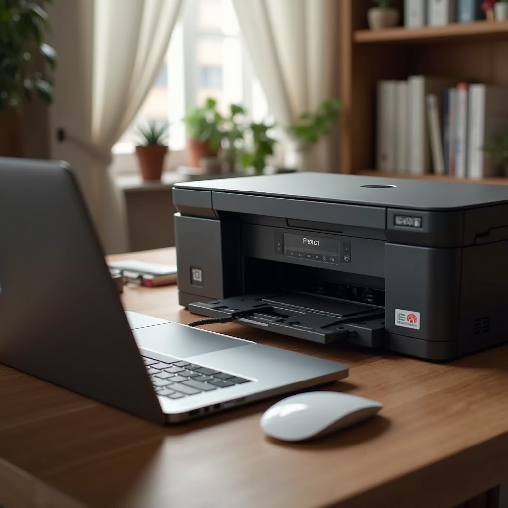cara menghubungkan printer ke laptop