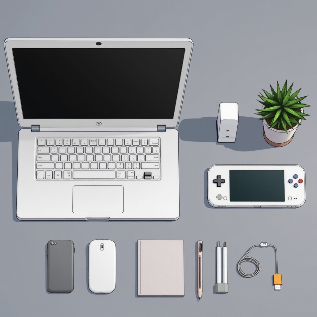 DS LiteをChromebookに接続する方法