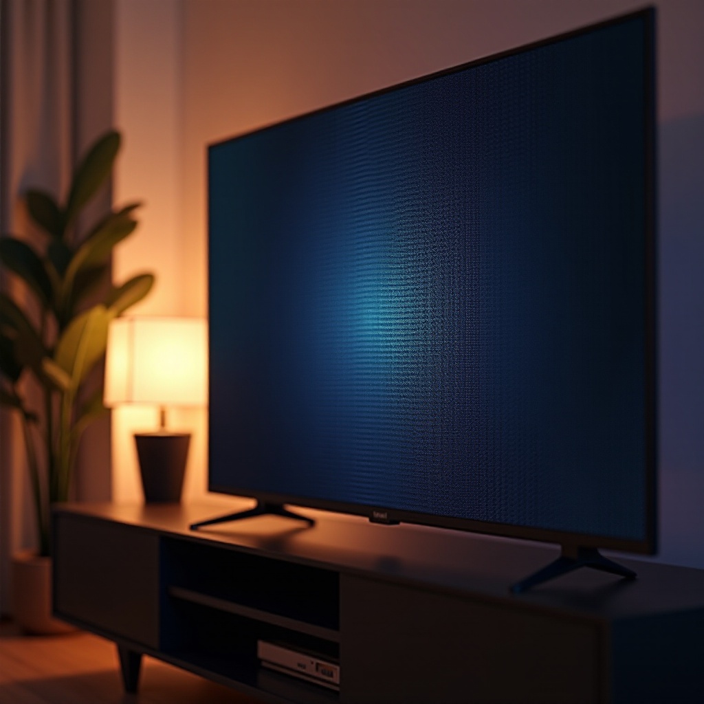 piksel terbakar di TV