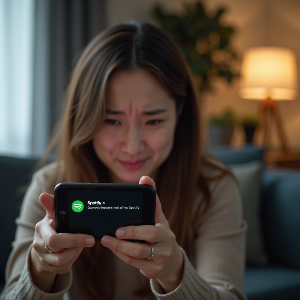 mengapa spotify terus berhenti android