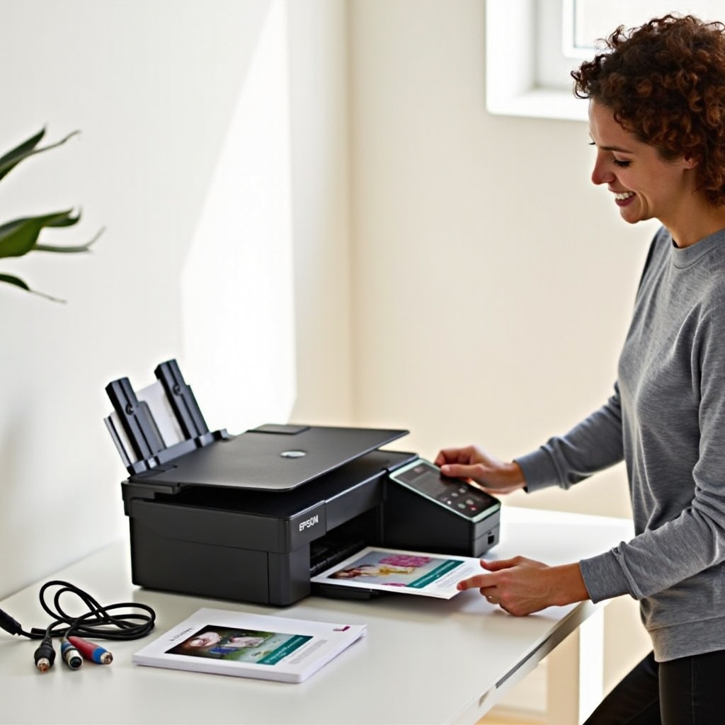 รีวิวเครื่องพิมพ์สีไร้สาย Epson Expression Home XP-4205