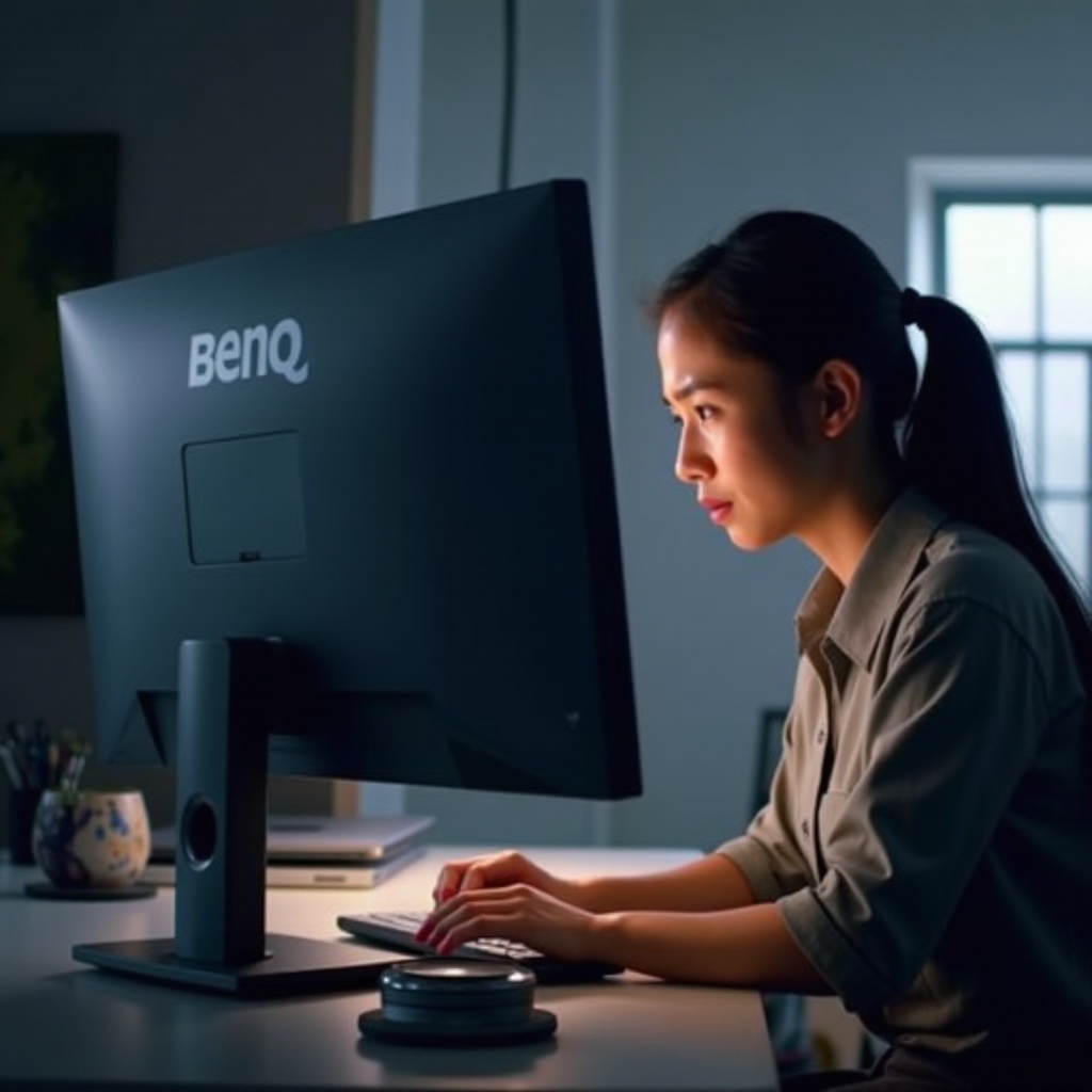 hindi bumubukas ang BenQ monitor