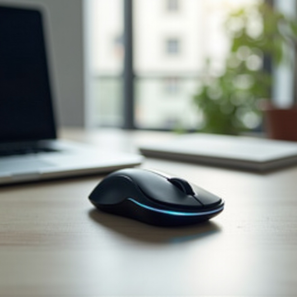 ワイヤレスマウスを接続する