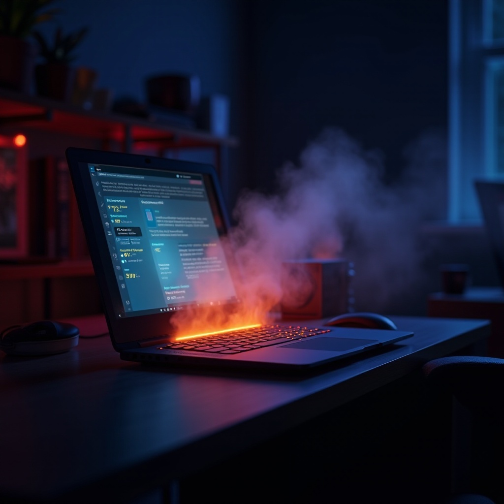 bagaimana kepanasan merusak laptop gaming