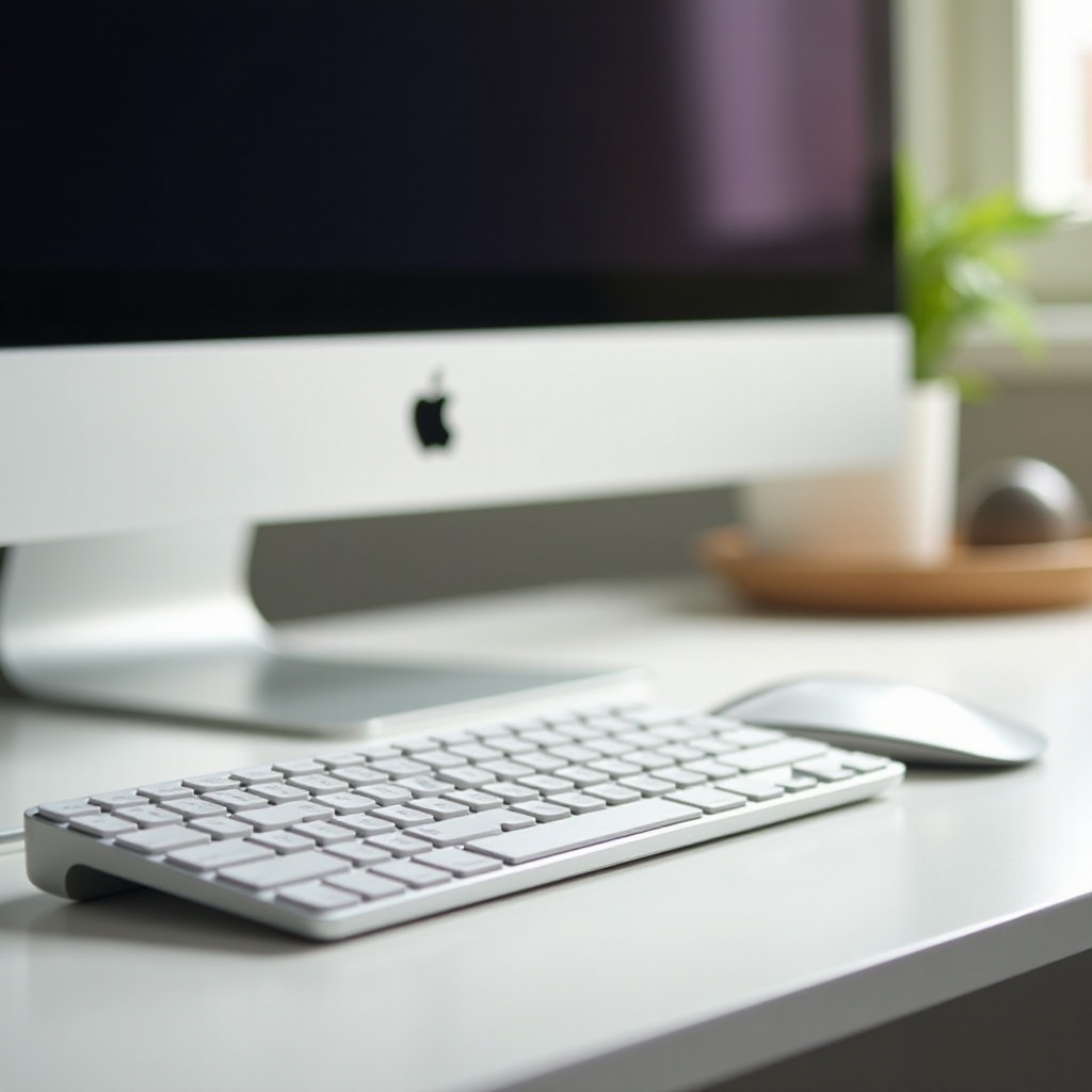 Mac用有線キーボードとマウス