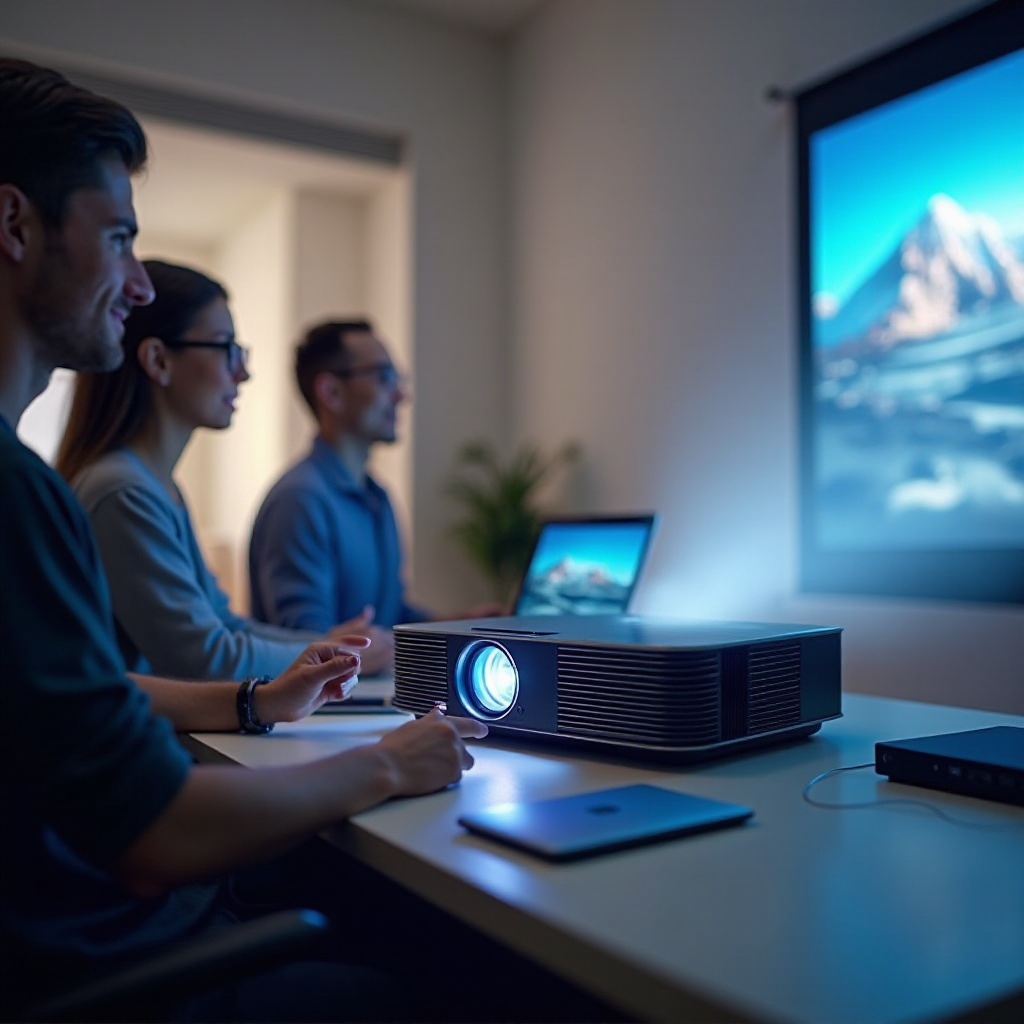 multi-function na projector na may maraming gamit na tampok