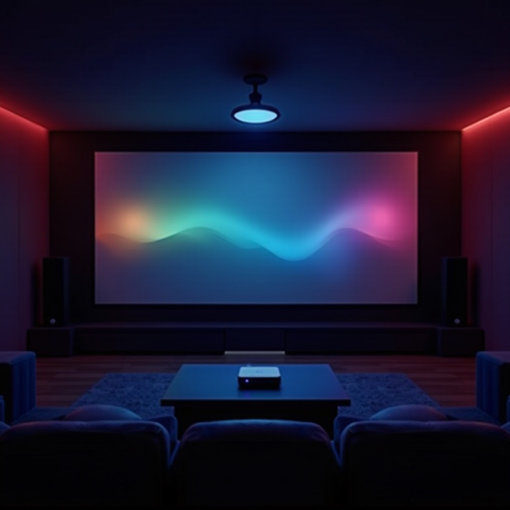 pag-calibrate ng kulay ng projector