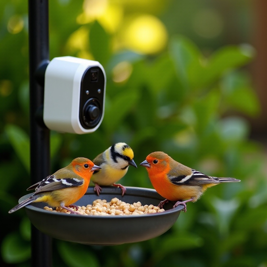 pinakamahusay na camera ng pakain ng ibon