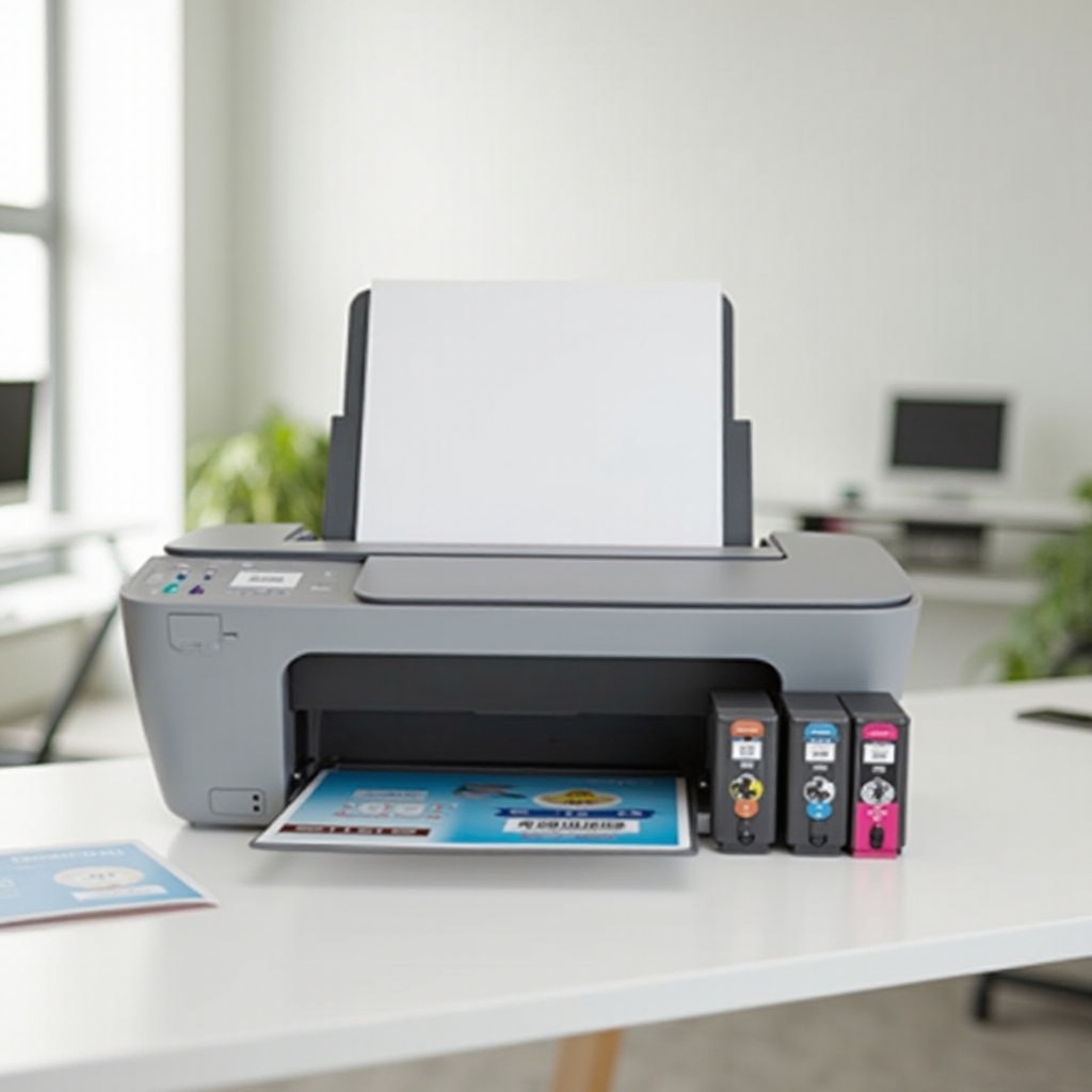 May kasama bang tinta ang mga printer ng HP?