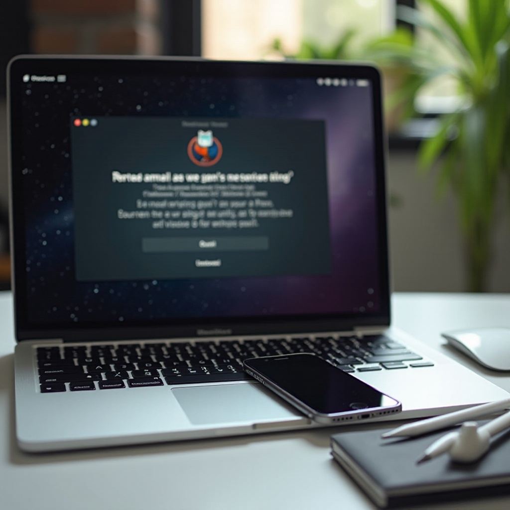 iPhoneのミラーリングがMacBook Pro macOS Sequoiaで開かない