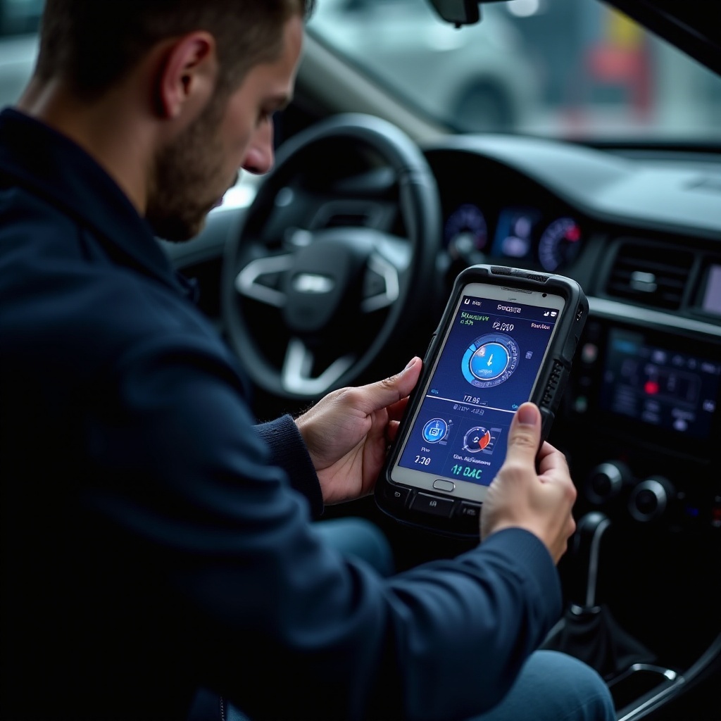 Bluetooth OBD2 scanner para sa Android